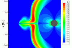 2D Interstellar Wind