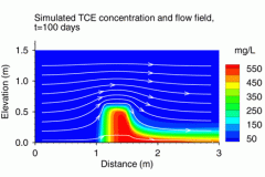 2D TCE Concentration