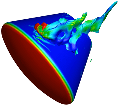 Orion Capsule CFD Artemis II